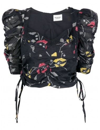 GALAOR-Top mangas abullonadas