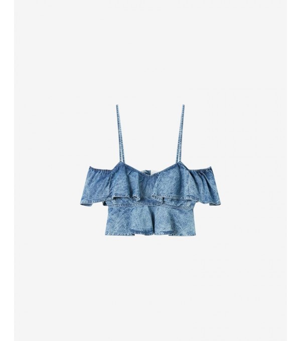 VOLOTEO-Top lupita denim VOLOTEO-Top lupita denim
