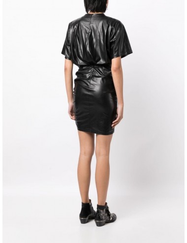 BALESI-Vestido ecopiel