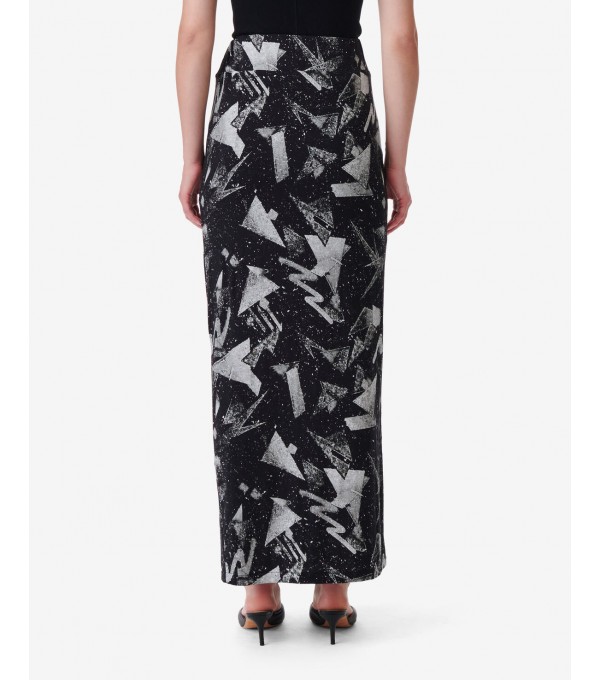 YUKI-Falda larga print