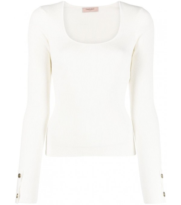 C/Jersey canalé escote