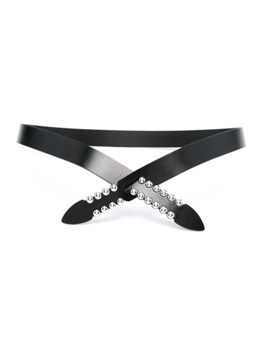 LECCE - Studded knot belt