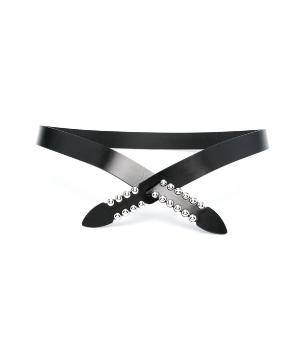 LECCE - Studded knot belt