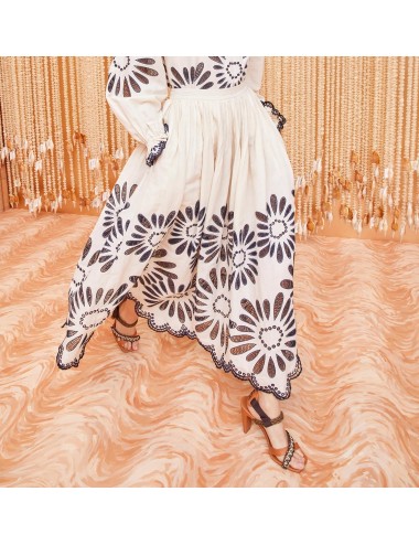 ANNISA-Falda borado bicolor