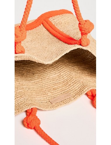 CABAS L-Bolso rafia cuerda