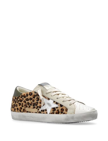 SUPER STAR-Sneaker leopardo