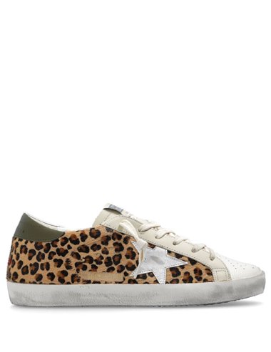 SUPER STAR-Sneaker leopardo