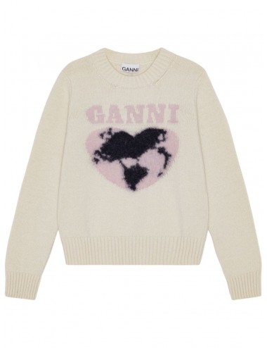 Jersey corazón logo - crudo