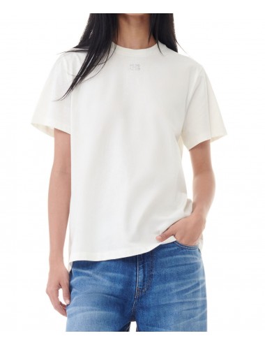 Camiseta logo strass