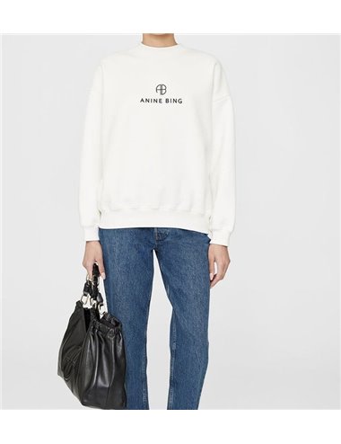 JACI - Logo sweatshirt - white