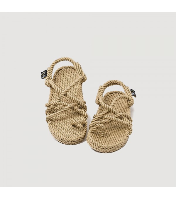 C/TOE JOE-Sandalia básica natural