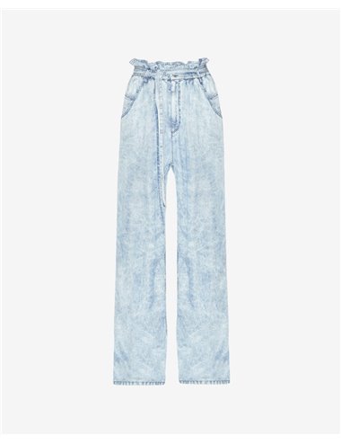 PRIANA - Thin denim pants