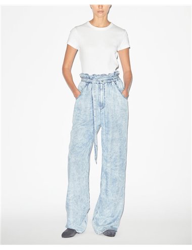 PRIANA - Thin denim pants