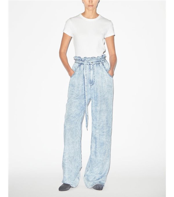 PRIANA - Thin denim pants