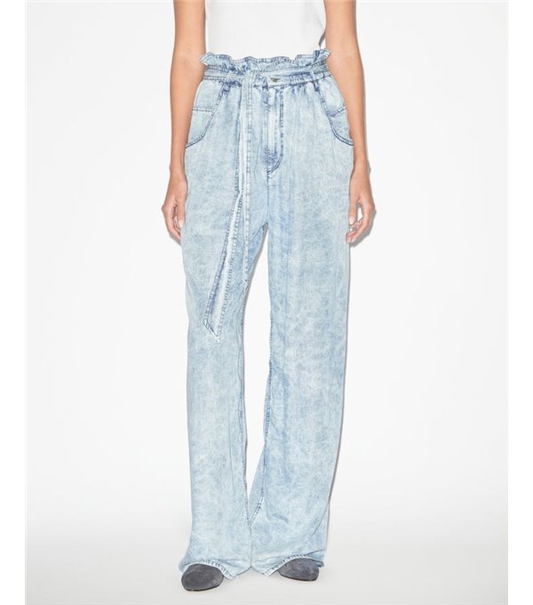 PRIANA - Thin denim pants