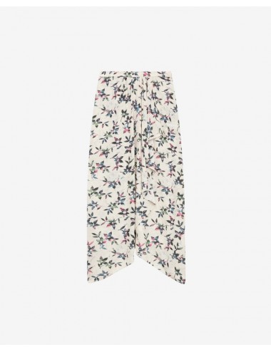 VANILLE - Falda midi print