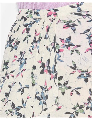 VANILLE - Falda midi print