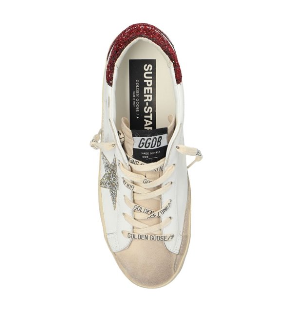 Sneaker SUPER STAR - estrella y talonera glitter