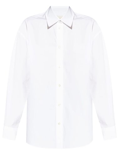 FABRIZA - Poplin shirt - white