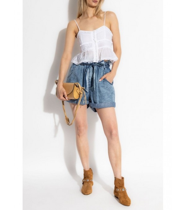 PIERINE - Short denim fino - azul PIERINE - Short denim fino - azul