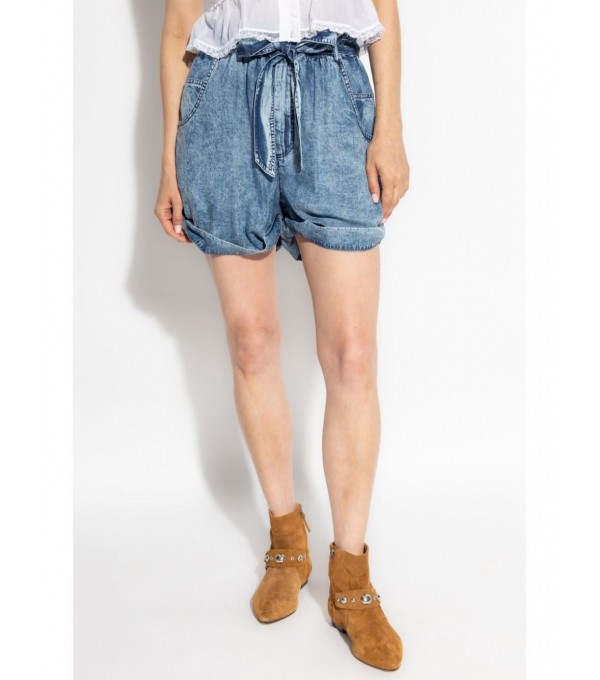 PIERINE - Short denim fino - azul PIERINE - Short denim fino - azul