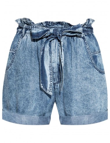 PIERINE - Short denim fino - azul