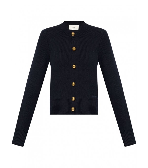 Cardigan botones dorados - marino