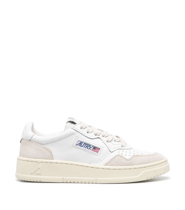 Sneaker combinada ante detalle blanco Sneaker combinada ante detalle blanco