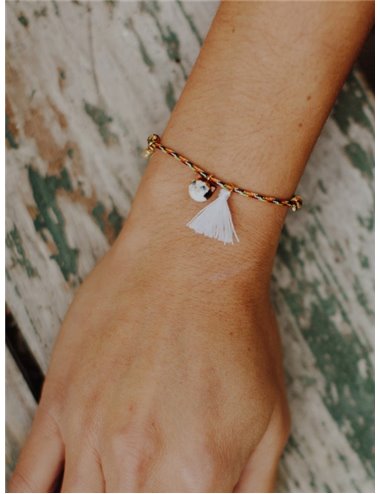 Pulsera cuerda gato calico