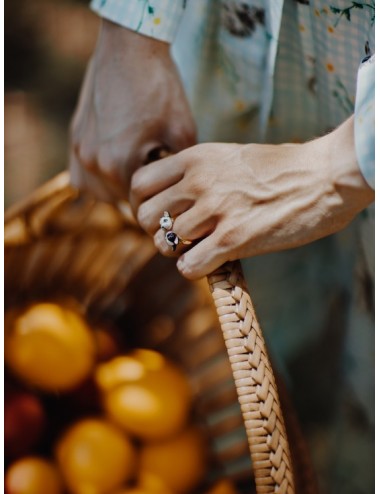 Anillo dos caras bull-dog