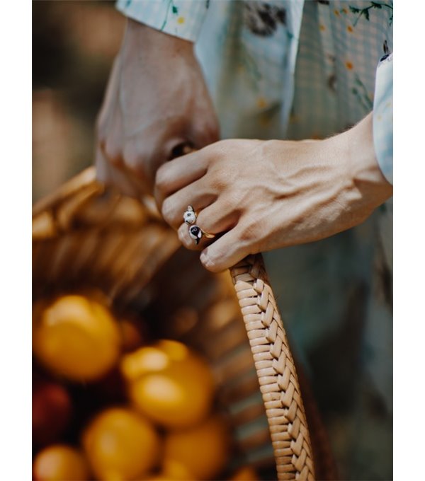 Anillo dos caras bull-dog