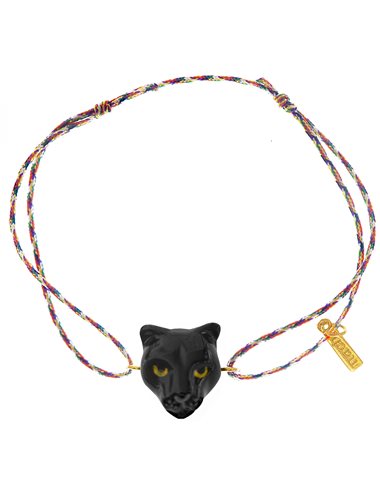 Panther rope bracelet