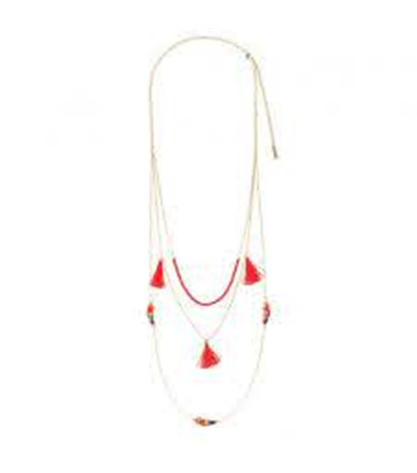 Collar largo loros Collar largo loros