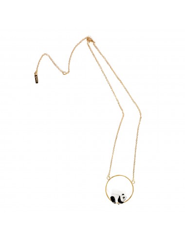 Collar largo panda