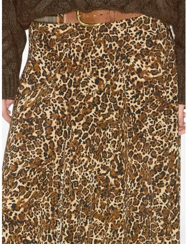 SAKURA-Falda larga print