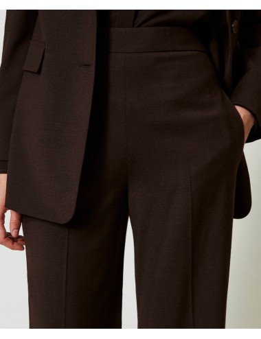 Pantalón lana fría ancho