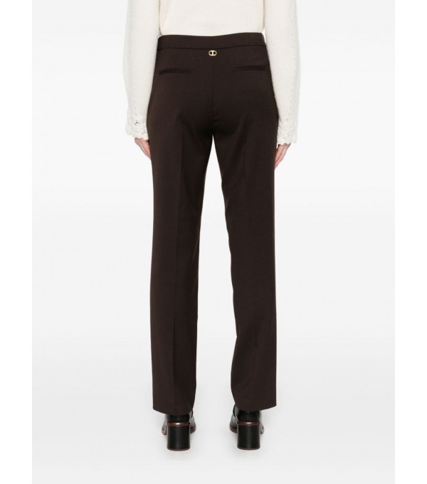 Pantalón lana fría recto