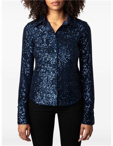 TAWNY - Sequin shirt