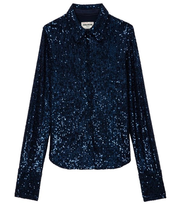 TAWNY - Sequin shirt