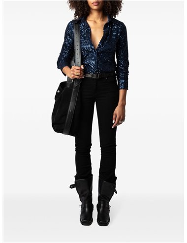 TAWNY - Sequin shirt