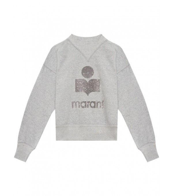 C/MOBY-Sudadera logo lúrex