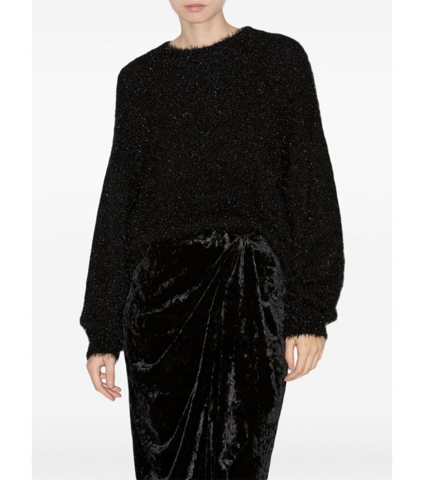 SAYERS - Jersey lúrex - negro SAYERS - Jersey lúrex - negro