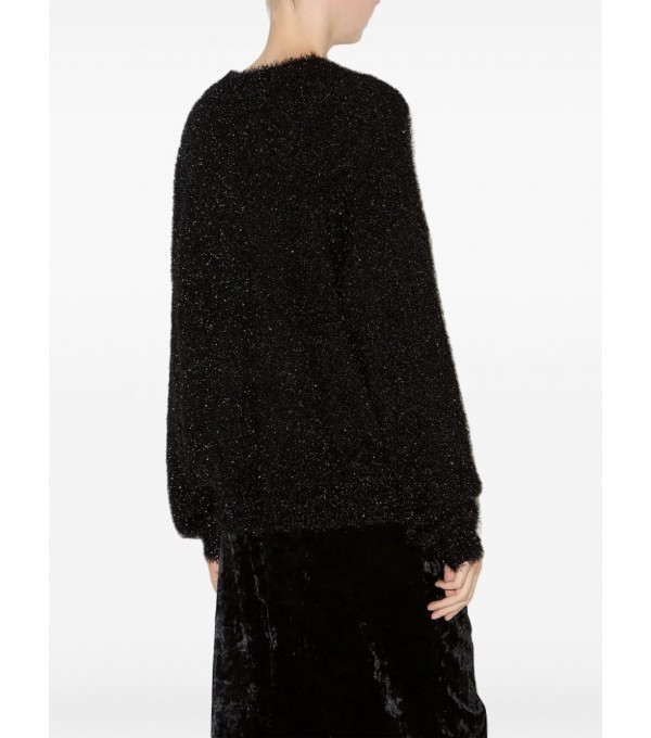 SAYERS - Jersey lúrex - negro SAYERS - Jersey lúrex - negro