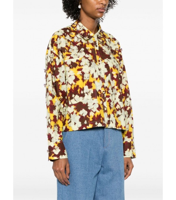 ARIA - Printed poplin shirt ARIA - Printed poplin shirt