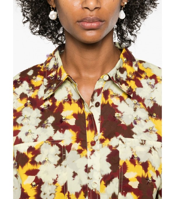 ARIA - Printed poplin shirt ARIA - Printed poplin shirt