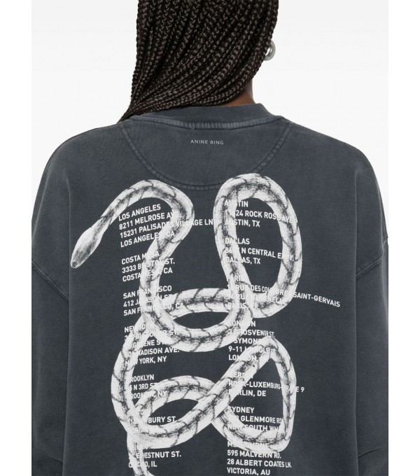 JACI-Sudadera logo y snake JACI-Sudadera logo y snake