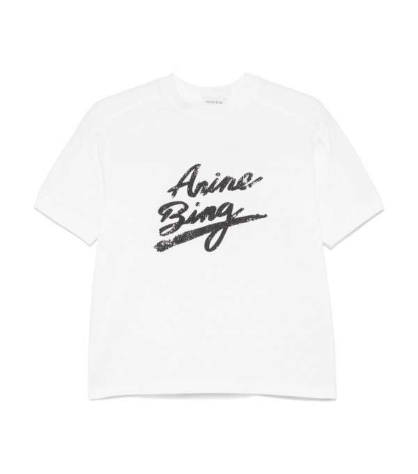 JAYLIN - Camiseta logo - blanco JAYLIN - Camiseta logo - blanco