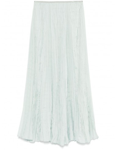 Pleated skrit - turquoise