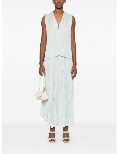 Falda plisada - aguamarina