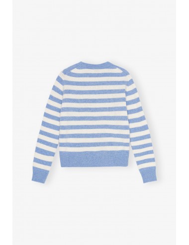 Striped sweater with kittens